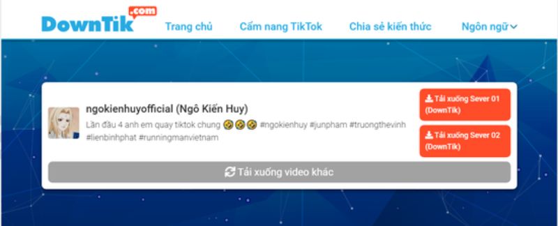 download video TikTok